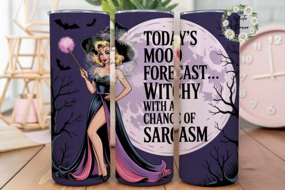 Glamorous Witchy Mood 20oz Tumbler Wrap