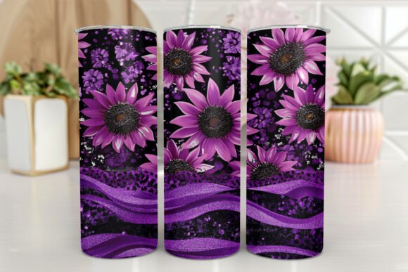 Leopard Seamless Tumbler Design Gold