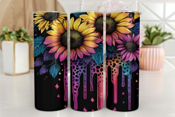 Leopard Seamless Tumbler Wrap Png