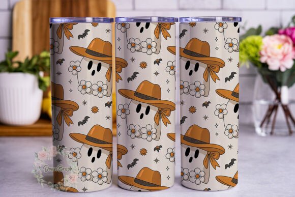 Western Ghost Bows 20oz Tumbler Wrap